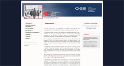 Desktop Screenshot of ess.cies.iscte.pt