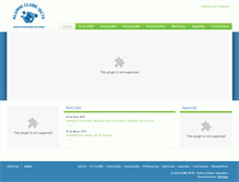 Tablet Screenshot of clube.iscte.pt