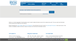 Desktop Screenshot of pesquisa.biblioteca.iscte.pt
