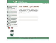 Tablet Screenshot of cet.iscte.pt